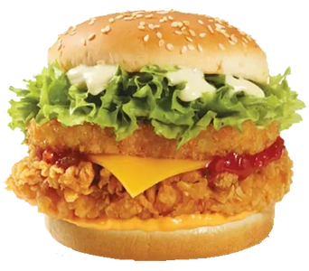 Double Chicken Burger