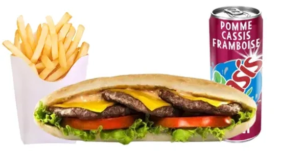 Menu Sandwich Americain